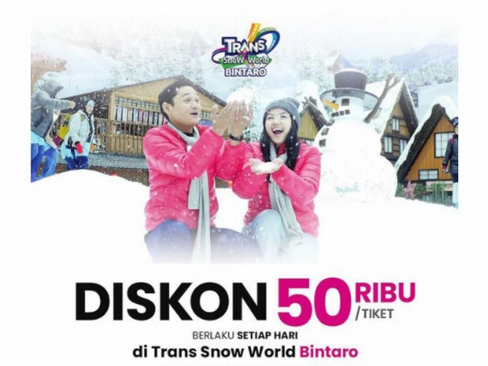 Bintaro Love You Snow March! Kasih Harga Spesial Untuk Para Snowfriends Yang Mau Berlibur bak ke Negeri Sakura