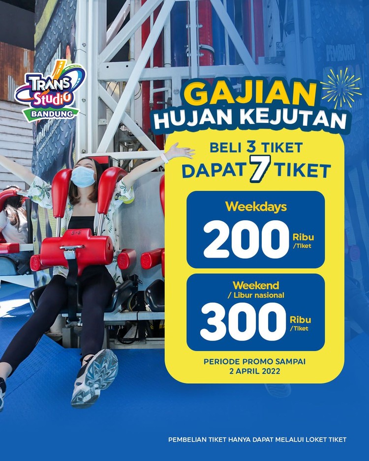 Setelah Lelah Bekerja Waktunya Untuk Self Reward, TSB kasih Promo Gajian Nih Buat Seru-Seruan di Themepark!