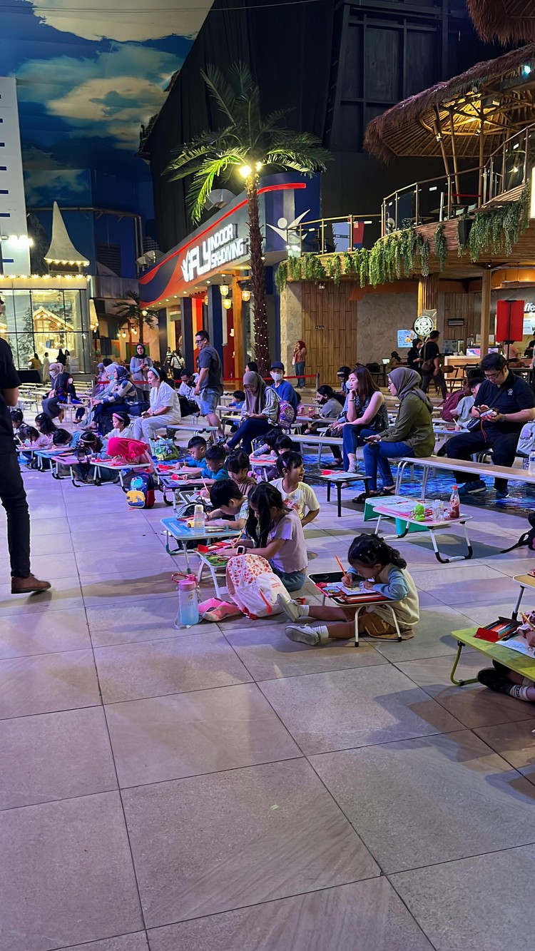 Coloring Competition dI Trans Studio Cibubur! Supported by C'Bezt dan Greebel