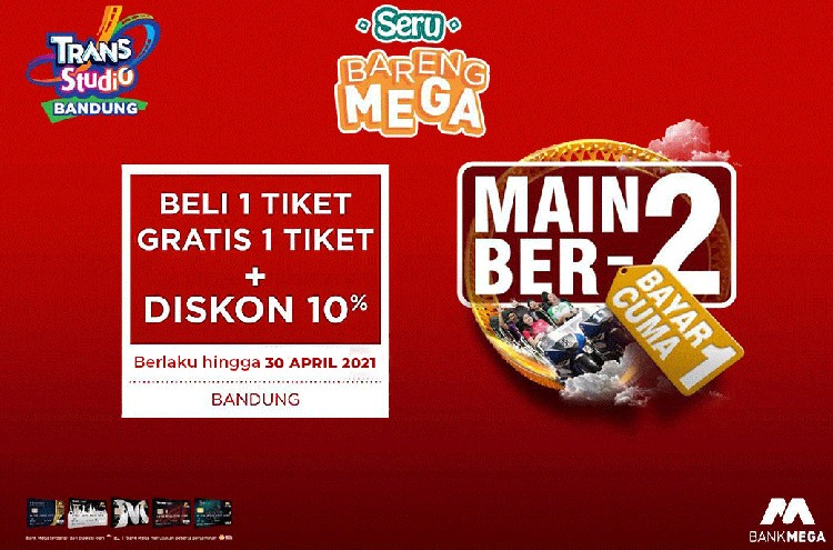 Liburan Seru Bareng Bank Mega di Trans Studio Bandung