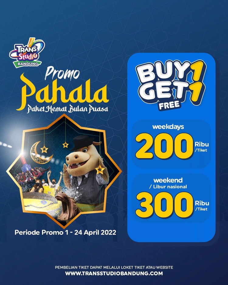 Kejar PAHALA di Trans Studio Bandung Bakal Bikin Bulan Ramadhan Kamu Semakin Asik