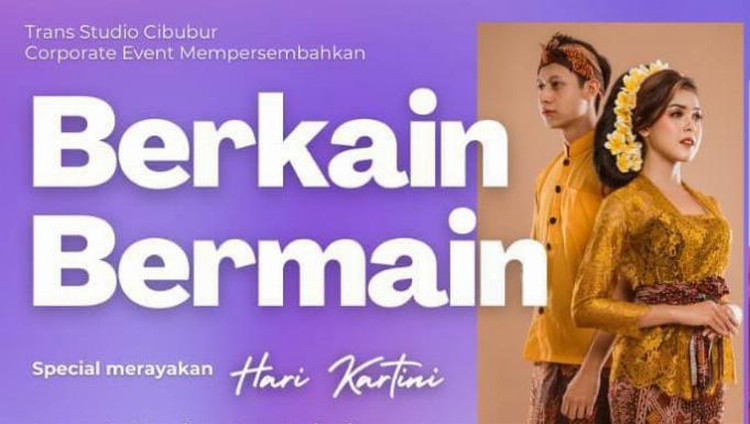 Berkain Bermain, Special Merayakan Hari Kartini di Trans Studio Cibubur