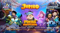 Meet & Greet Film JUMBO di Trans Studio Cibubur menghadirkan Pentas Kampung Seruni