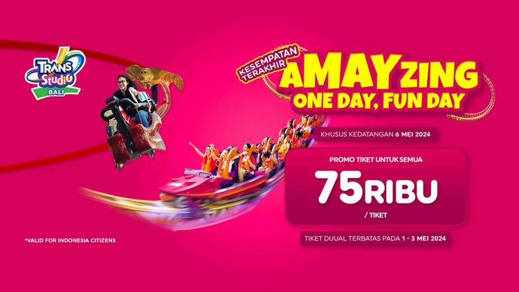 Kami Jawab Permintaanmu! Promo aMAYzing #OneDayFunDay Diperpanjang!