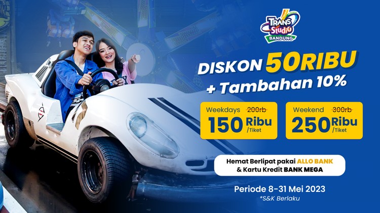 Main Sepuasnya di Trans Studio Bandung kini jadi lebih murah! Dan Yang Pasti Ga Perlu Galau Cuaca