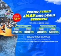 Family aMAYzing Deals Ber-4 di Trans Studio Theme Park Bali!