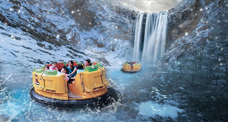 Rides - The Forbidden Temple Adventure – Rapid River | Trans Studio Bali