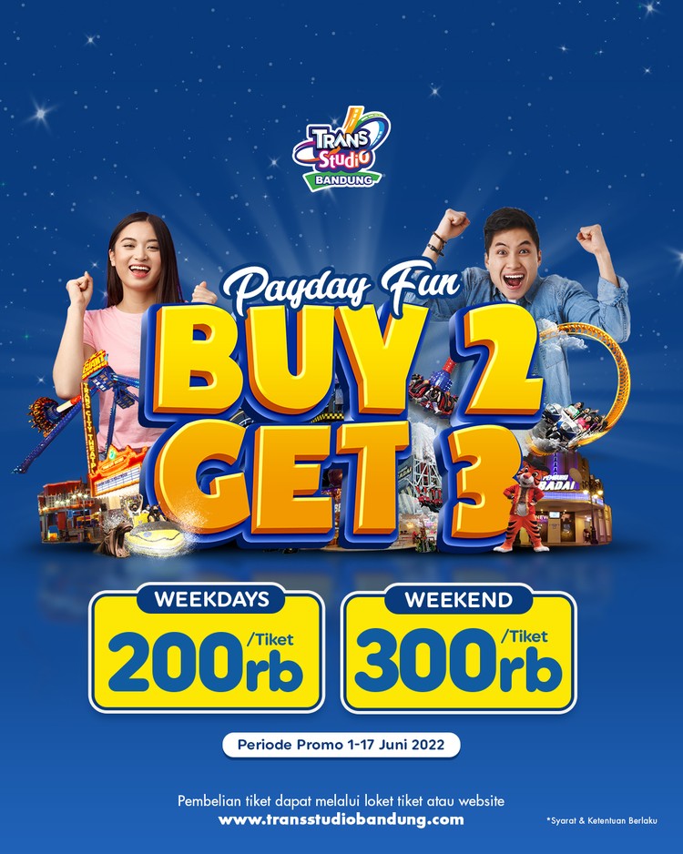 Liburan bikin kantong kering? Pay Day Fun Trans Studio Bandung, selain hemat experiencenya bikin ketagihan!