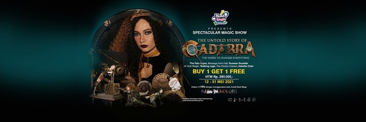 Libur Lebaran di Trans Studio Bandung, ada show sulap spektakuler “ The Untold Story of CADABRA”
