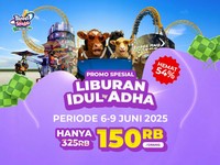 Sambut Libur Idul Adha 2025, Tiket Trans Studio Cibubur Diskon Lebih dari Setengah Harga!