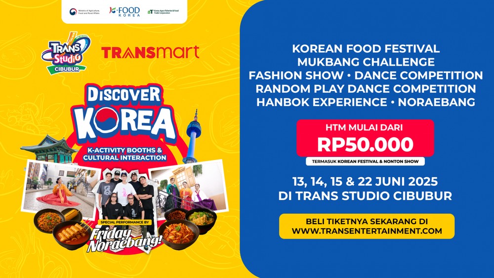 K-Popers Merapat! Ikuti Keseruan Festival Discover Korea di Trans Studio Cibubur