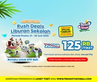 BURUAN! CUMA 9 HARI – JUNETASTIC RUSH DEALS KHUSUS KTP BALI, TIKET CUMA 125 RIBU + BONUS TUMBLER EKSKLUSIF!
