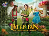Sambut Liburan Sekolah, Trans Studio Cibubur Hadirkan Show Baru: Peter Pan And The Never-Ending Land