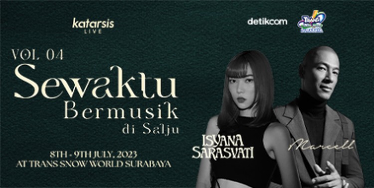 #BrrrasaSerunya Nonton Isyana & Marcell Sambil Main Salju di Surabaya!