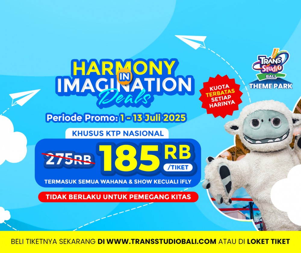 Harmony in Imagination Deals, Promo spesial liburan sekolah di bulan Juli!