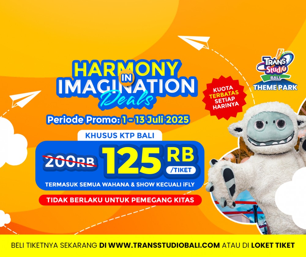 Promo Harmony in Imagination untuk KTP Bali!