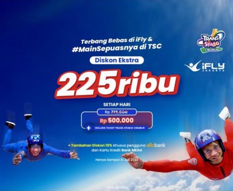 Terbang Bebas Bersama i-Fly Jakarta Dengan Promo Diskon Extra!