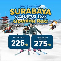 Siap-siap  ! Salju Turun di Surabaya 5 Agustus 2022 !