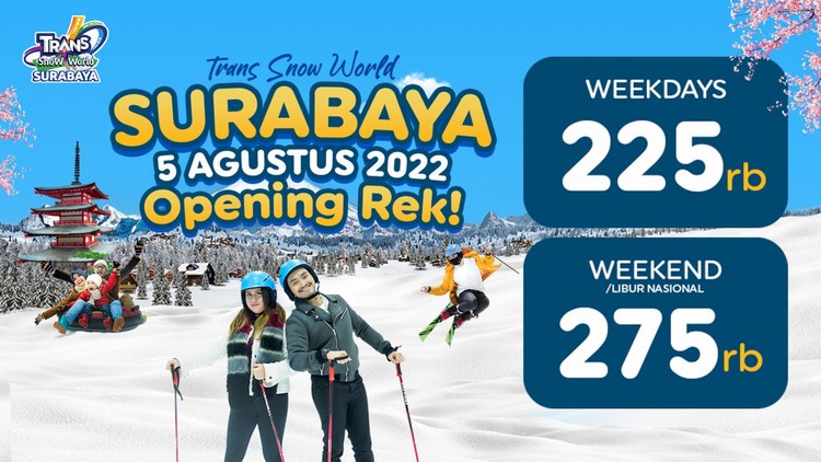 Siap-siap ! Salju Turun di Surabaya 5 Agustus 2022 !