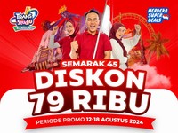 Semarak 45 di Trans Studio Bandung Meriahkan Kemerdekaan dengan Diskon Spesial!