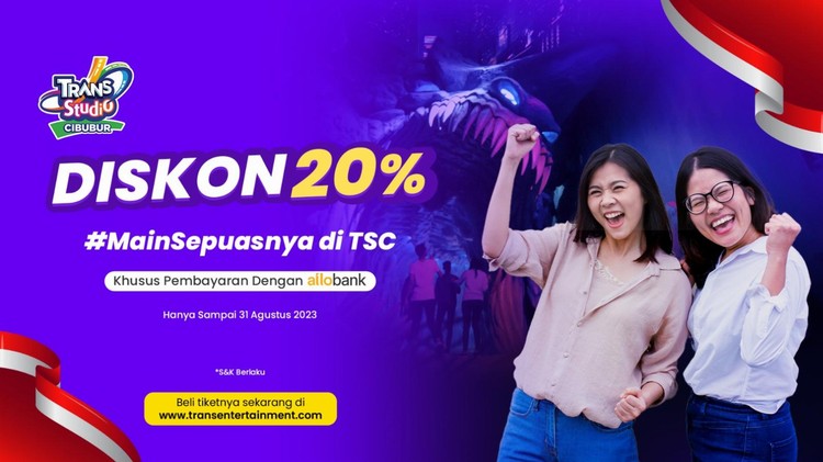 Beragam Promo Spesial di Trans Studio Cibubur, Makin Ramai Makin Hemat!