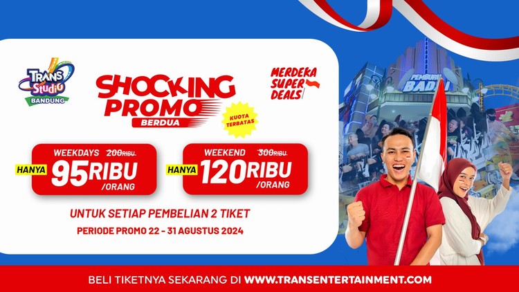 Minggu Terakhir Dapetin Shocking Promo Berdua! Liburan Yang Pasti Seru dan Hemat