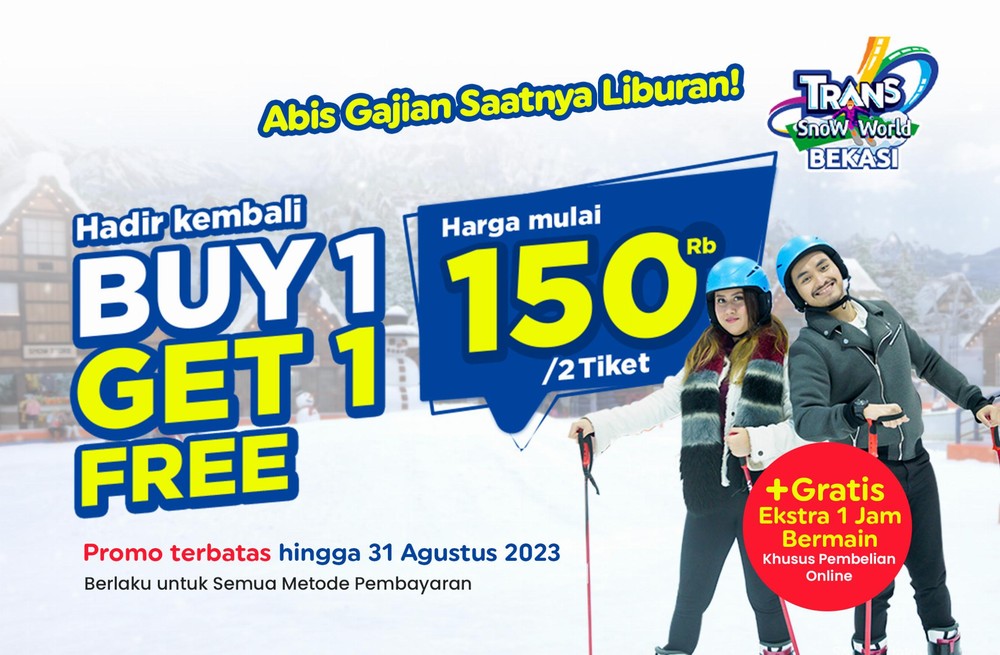 Abis Gajian, Langsung Liburan di Trans Snow World Bekasi !