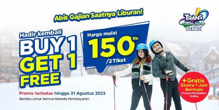 Abis Gajian, Langsung Liburan di Trans Snow World Bekasi !