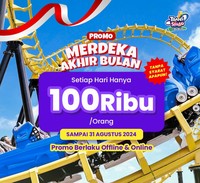 Tanpa Syarat Apapun, Trans Studio Cibubur Menawarkan Promo 100 Ribu Main Sepuasnya di Puluhan Wahana Seru!