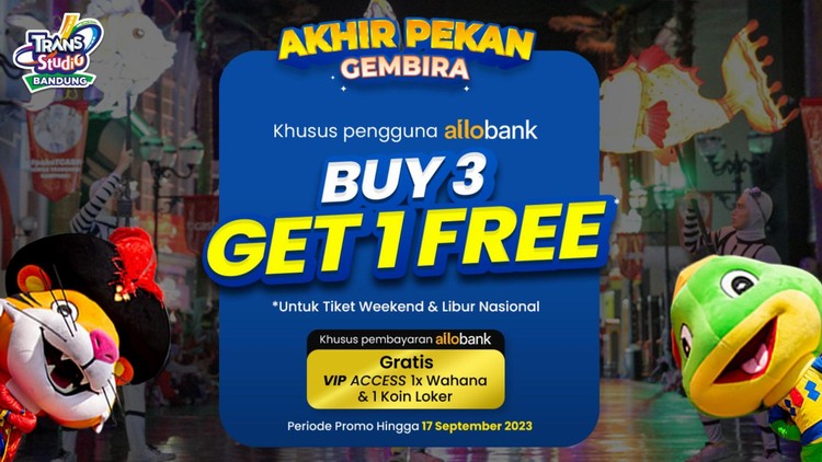 September Liburan Seru di Trans Studio Bandung, Hiburan Tanpa Batas dan Promo Yang Berlimpah