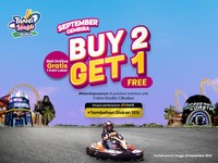 SEPTEMBER GEMBIRA BUY 2 GET 1 #MainSepuasnya di puluhan wahana Trans Studio Cibubur