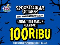 SPOOKTACULAR OCTOBER di TRANS STUDIO BANDUNG