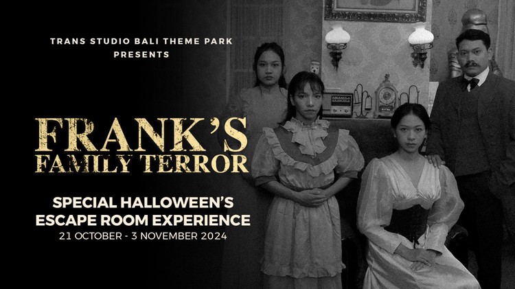 “Frank’s Family Terror”, Special Escape Room Experience Coming Soon on Halloween!