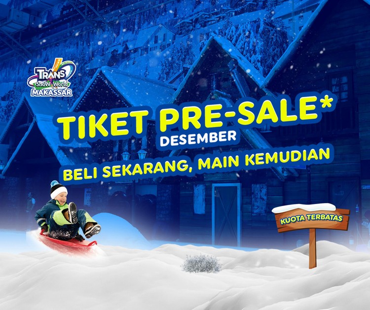 Beli Tiket Pre-Sale Desember Dari Sekarang!