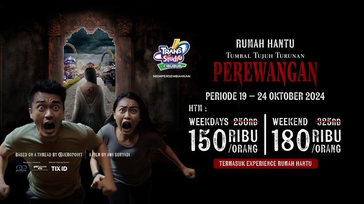 [SPECIAL HALLOWEEN] RUMAH HANTU PEREWANGAN DI TRANS STUDIO CIBUBUR!