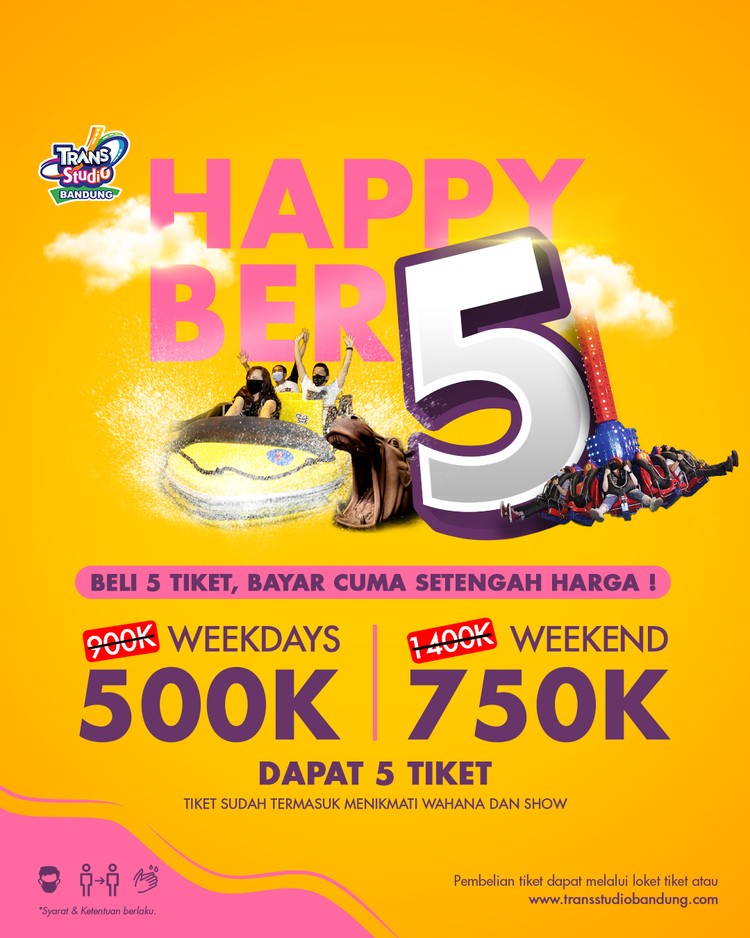 Main Bersama lebih Hemat di Trans Studio Bandung