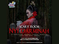 Teror Nyi Darminah Menjelang Halloween di Trans Studio Bandung