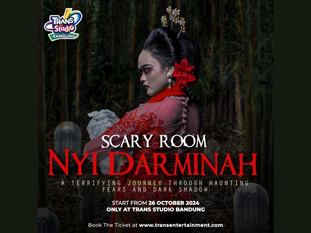 Teror Nyi Darminah Menjelang Halloween di Trans Studio Bandung