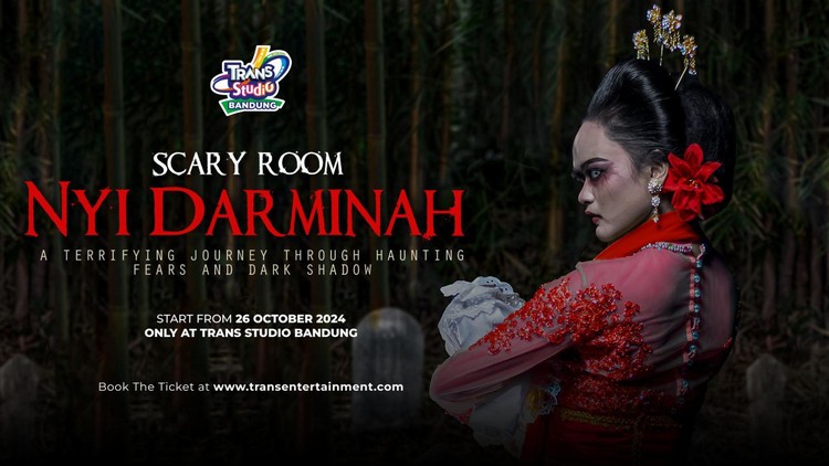 Teror Nyi Darminah Menjelang Halloween di Trans Studio Bandung