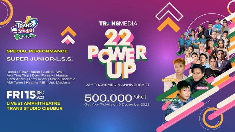 Jangan Lewatkan Penampilan Istimewa SUPER JUNIOR-L.S.S di HUT Transmedia ke-22!