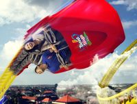 Rides Boomerang Challenge Coaster Trans Studio Bali