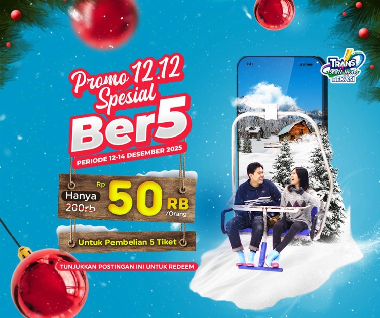 Promo Special 12.12 Trans Snow World Makassar