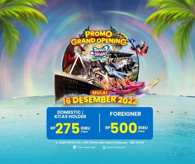 Are You Ready for The Grand Opening of Trans Studio Bali? | Trans ...