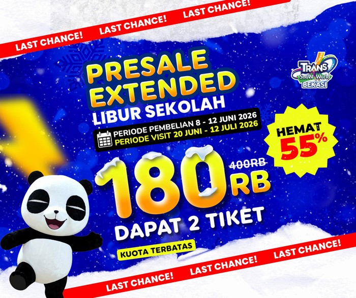 BKS PROMO PRESALE LIBUR SEKOLAH TIGA