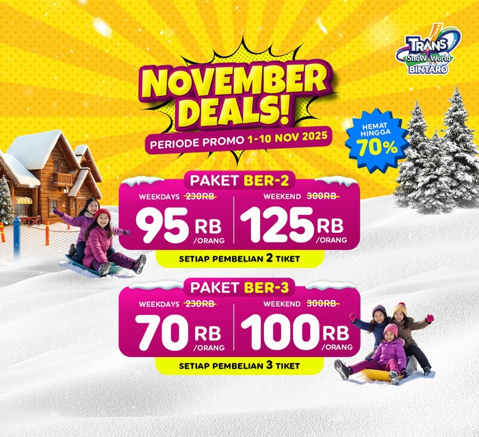 BTR NOVEMBER DEALS