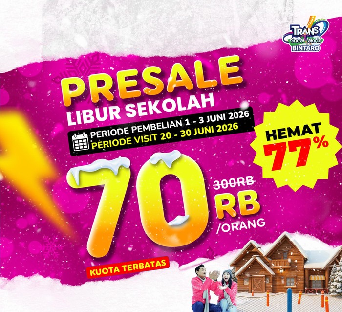 BTR PROMO PRESALE LIBUR SEKOLAH