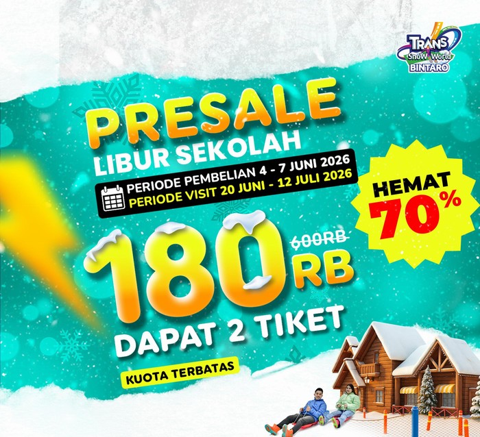 BTR PROMO PRESALE LIBUR SEKOLAH DUA