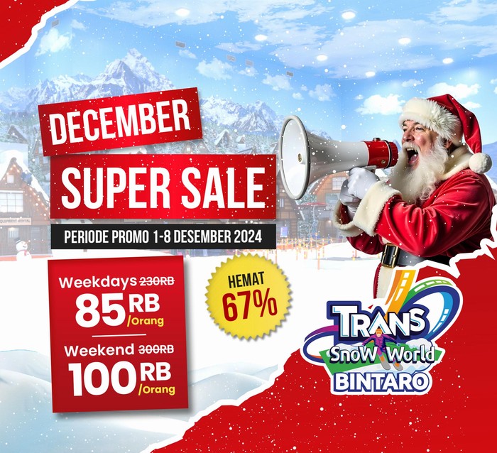 BTR PROMO SUPER SALE DESEMBER