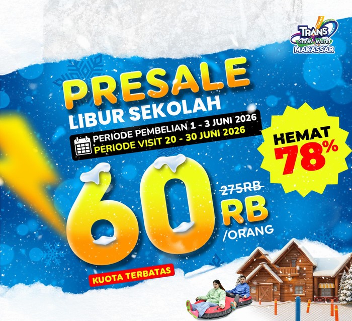 MKS PROMO PRESALE LIBUR SEKOLAH