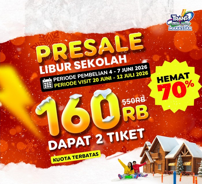 MKS PROMO PRESALE LIBUR SEKOLAH DUA